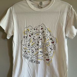 Lunar Vacation band shirt, size small